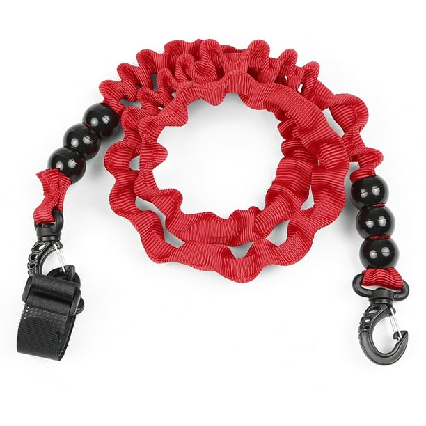 Elastic Safety Paddle Leash For Kayak Canoe Boat Fishing Cord Rod Lanyard N1B7